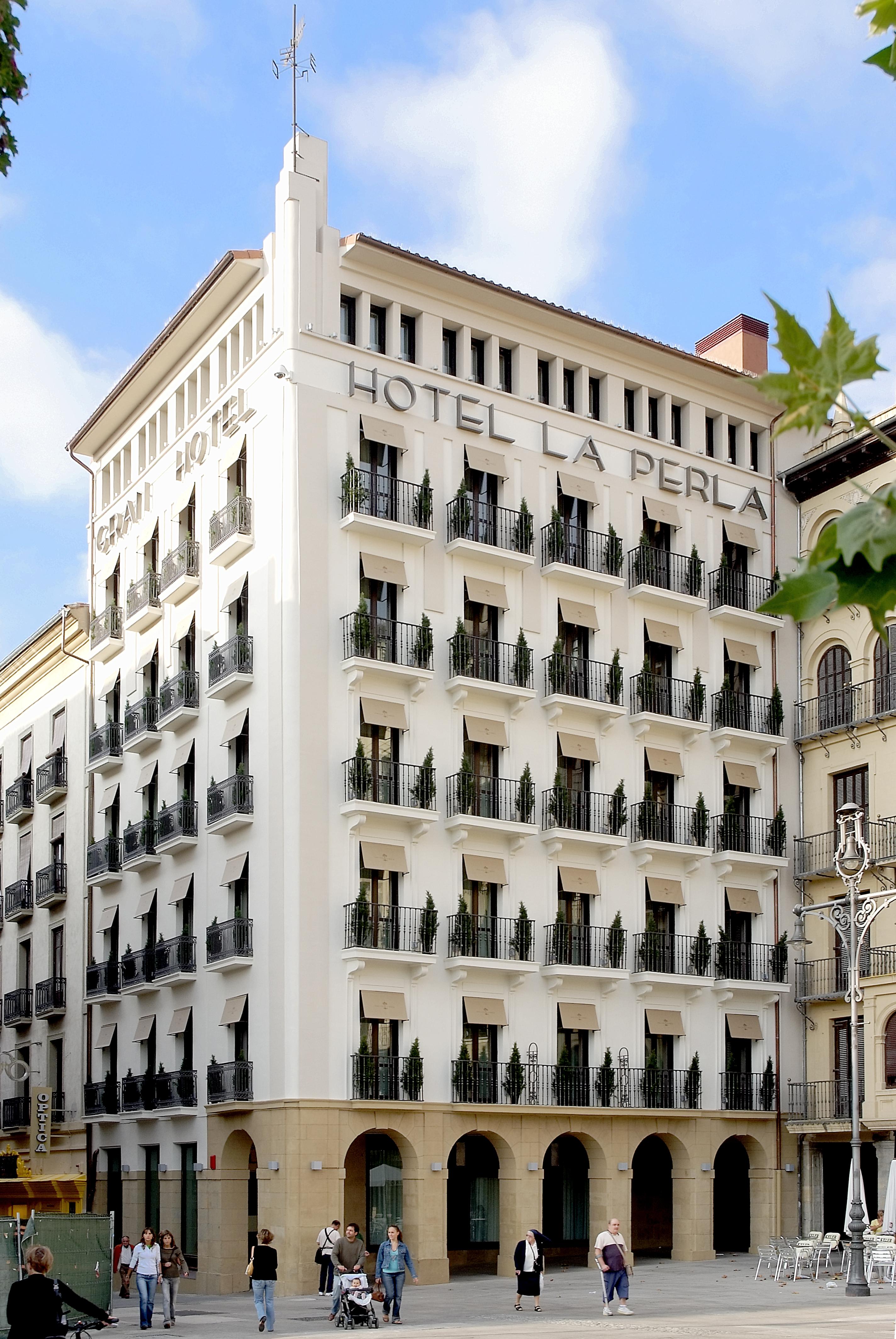 Gran Hotel La Perla Pamplona Kültér fotó